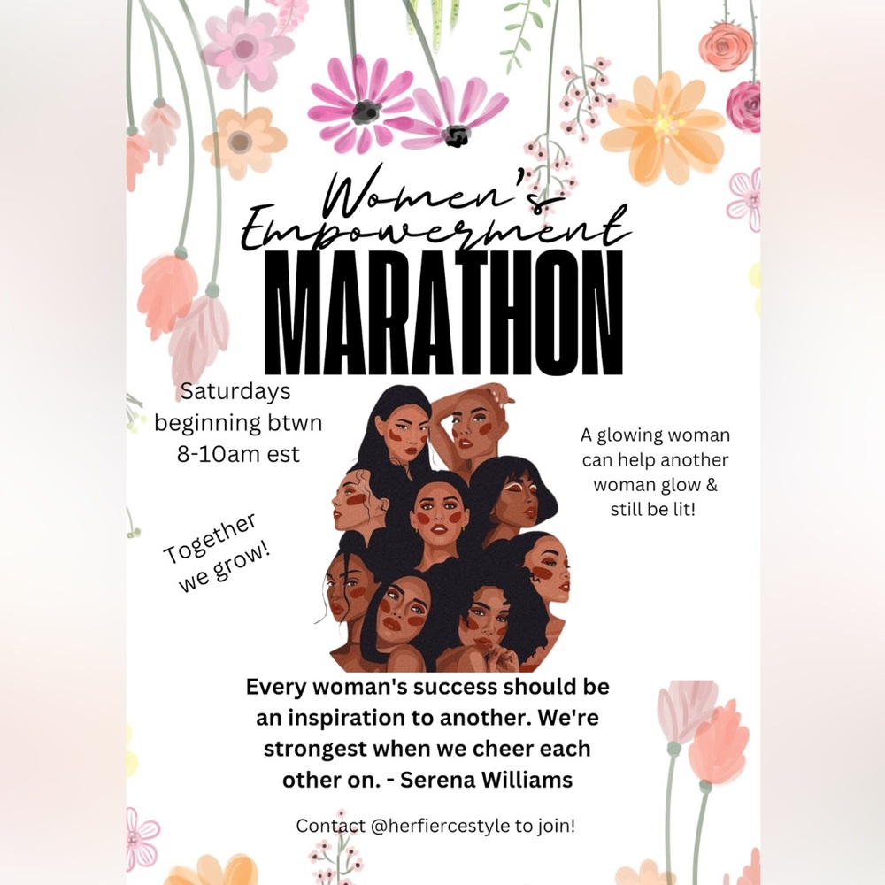 Women’s Empowerment Live Schedule 😍🛍️